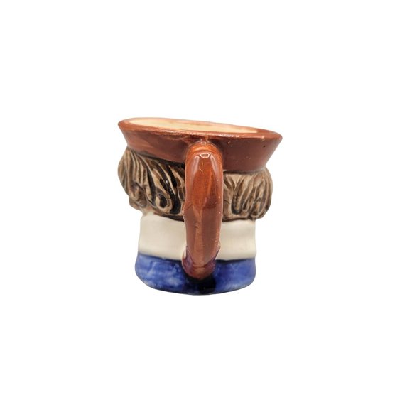 Ucagco Co Toby Jug Handpainted Ceramic Occupied Japan Small Drinking Vessel - Picture 4 of 7